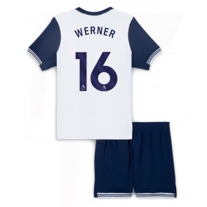 Billiga Tottenham Hotspur Timo Werner #16 Hemmatröja Barn 2024-25 Kortärmad (+ Korta byxor)